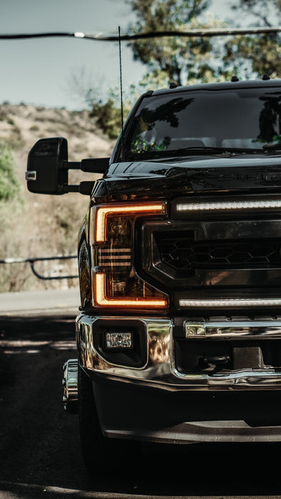 Coplus Essential Series LED Projector Headlights w/ LED DRL | 20-22 Ford F-250 - Underland Offroad